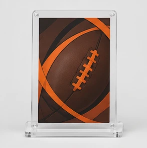 Illustrative football card concept